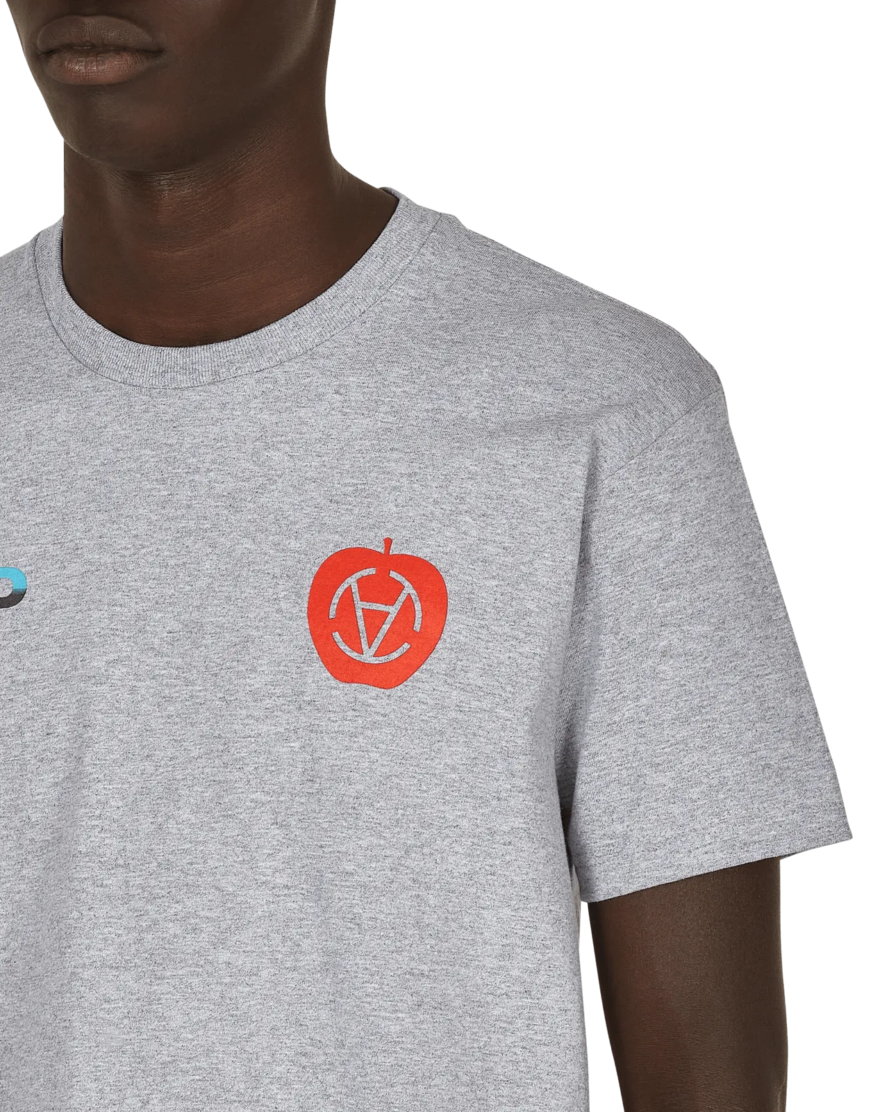 Slam Jam Ghost Writer T-Shirt Grey
