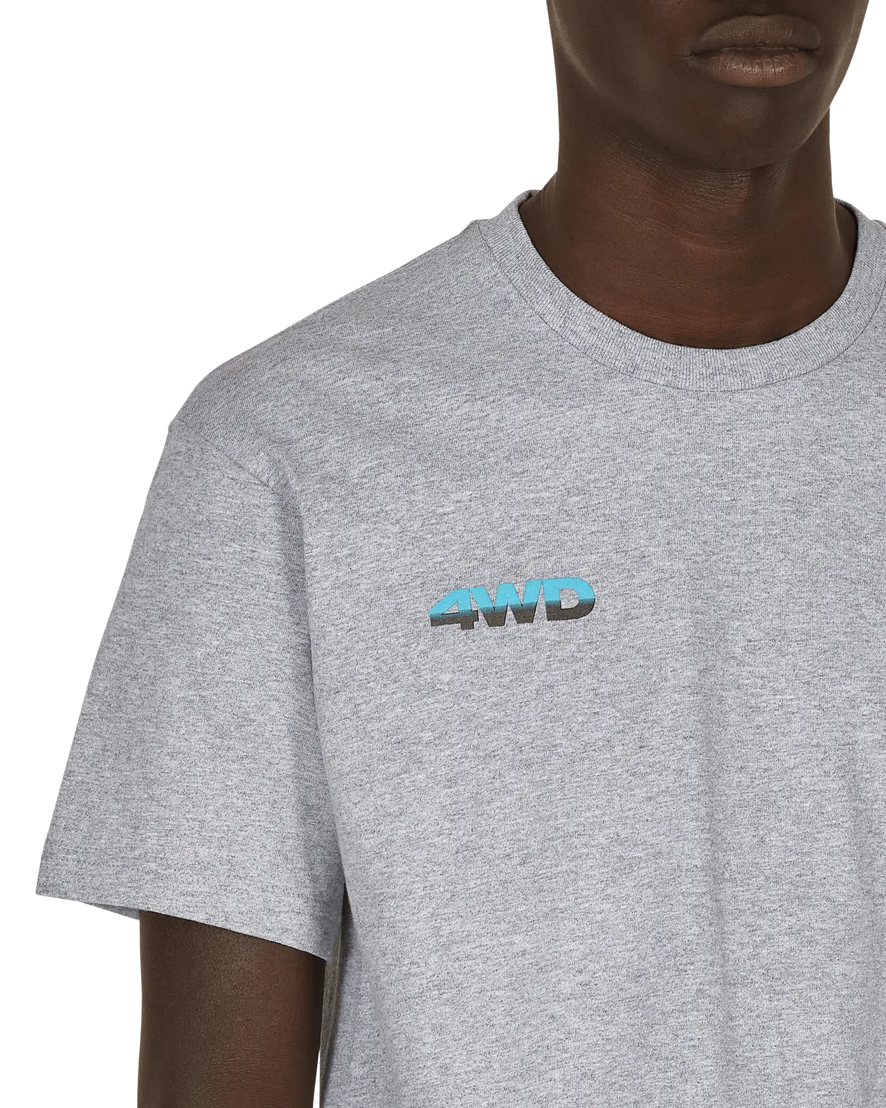 Slam Jam Ghost Writer T-Shirt Grey