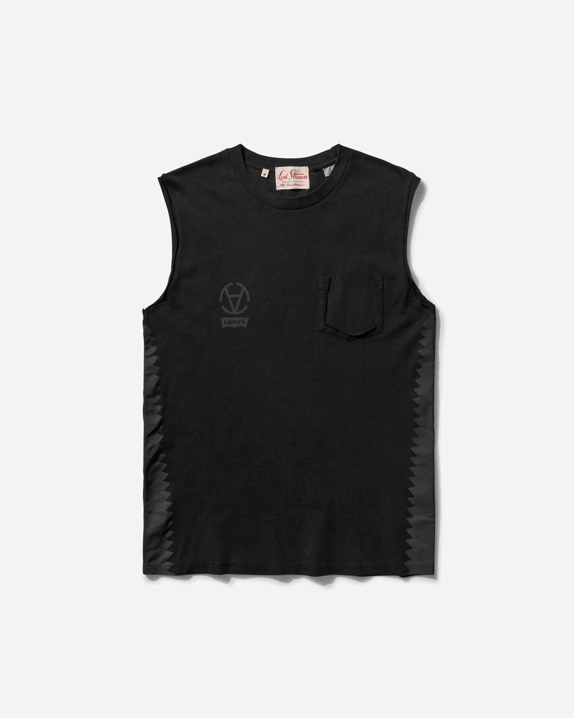 Slam Jam Muscle Tank Top Black