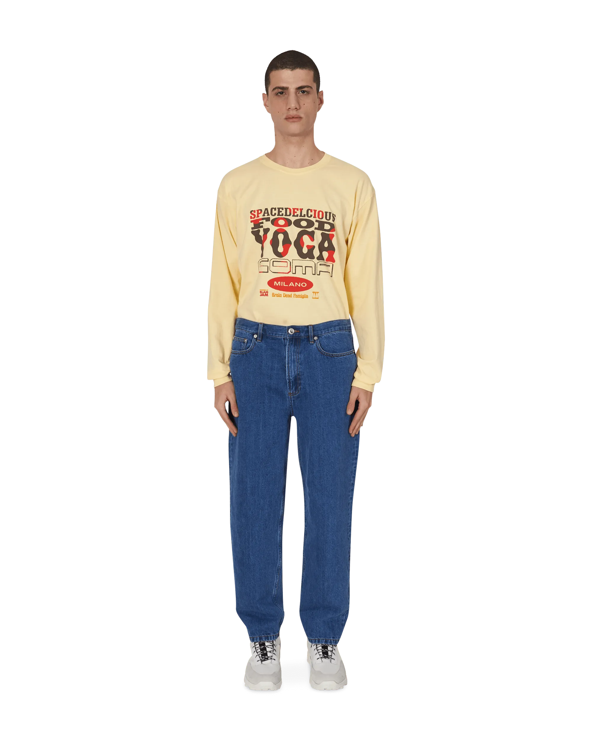 Slam Jam x SPACEDELICIOUS Longsleeve T-Shirt Yellow