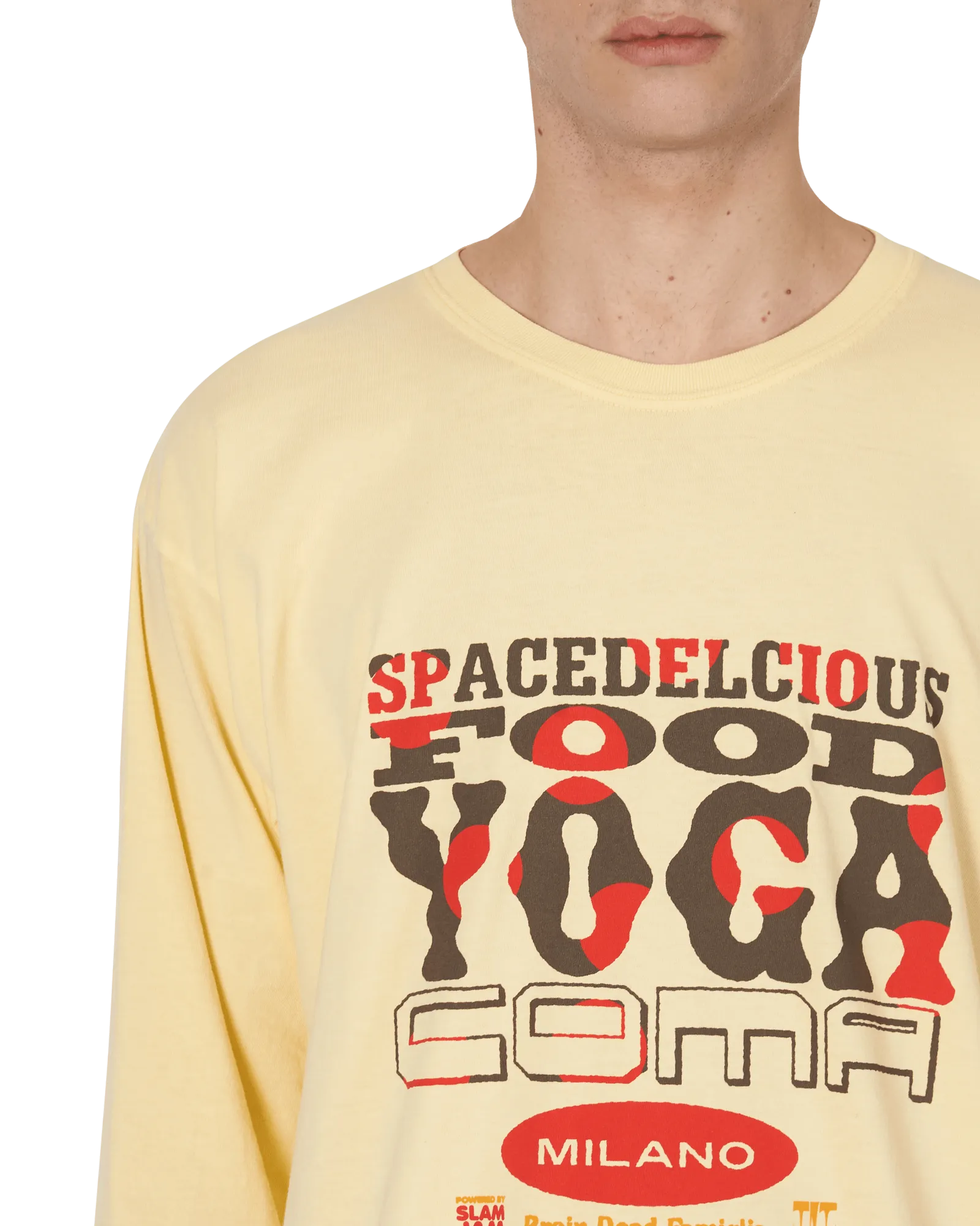 Slam Jam x SPACEDELICIOUS Longsleeve T-Shirt Yellow