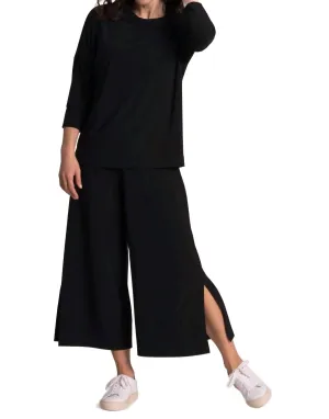 Slouch Sweatshirt In Black