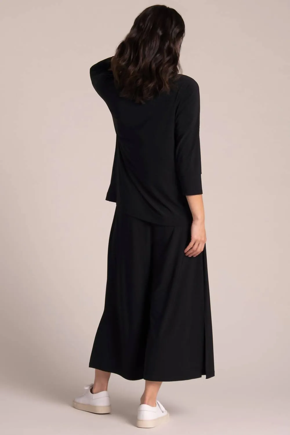 Slouch Sweatshirt In Black