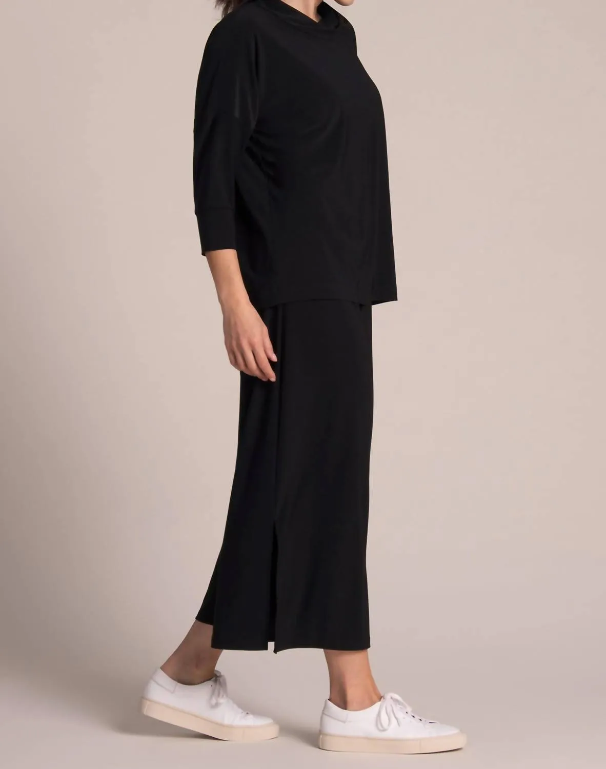 Slouch Sweatshirt In Black