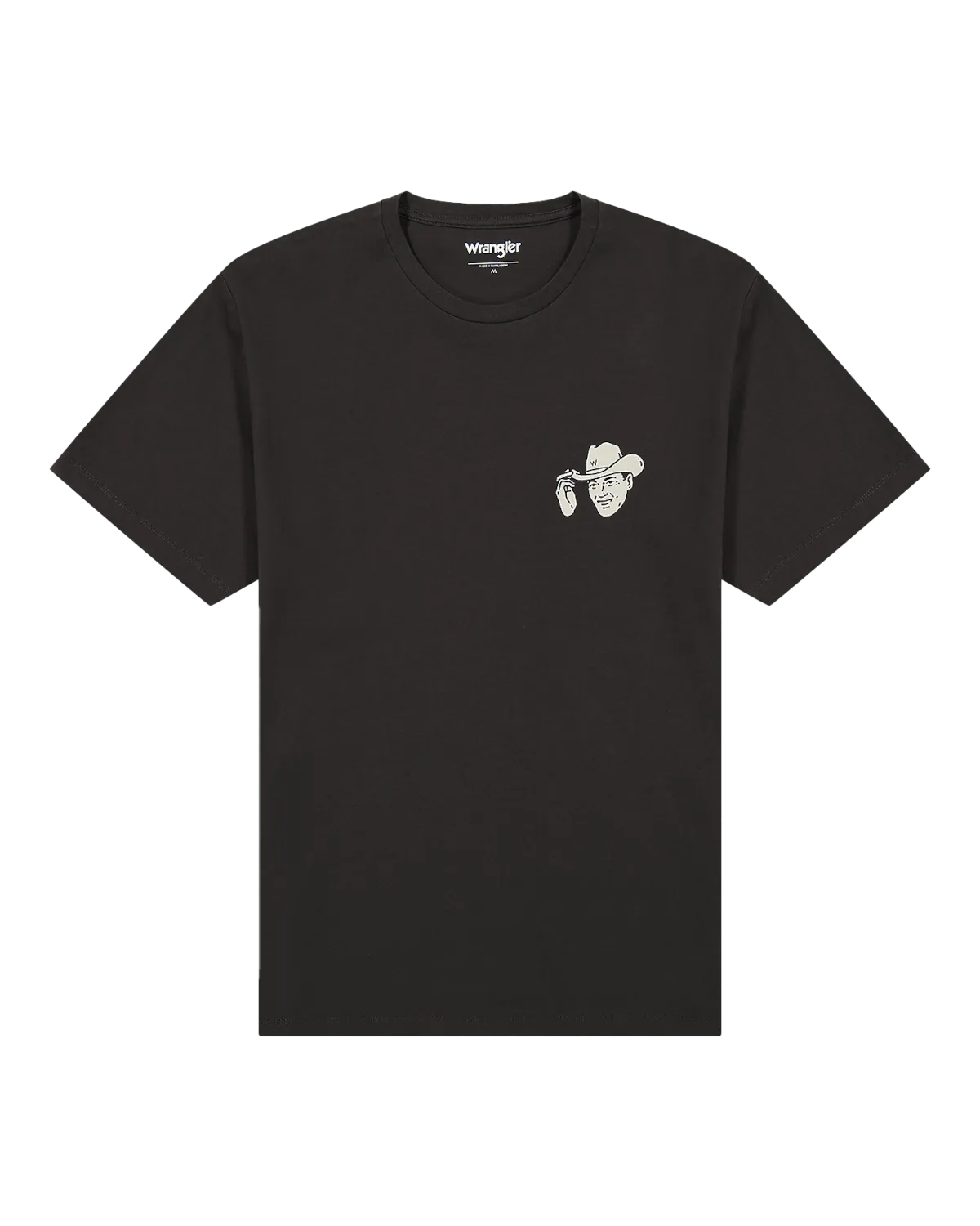 Small Graphic T-Shirt in Faded Black