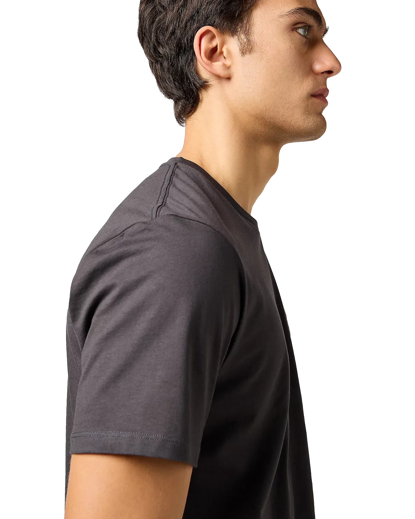 Small Graphic T-Shirt in Faded Black