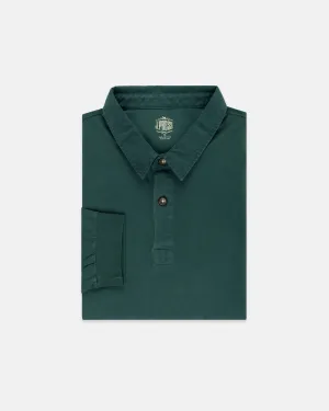 SOLID RUGBY SHIRT - GREEN