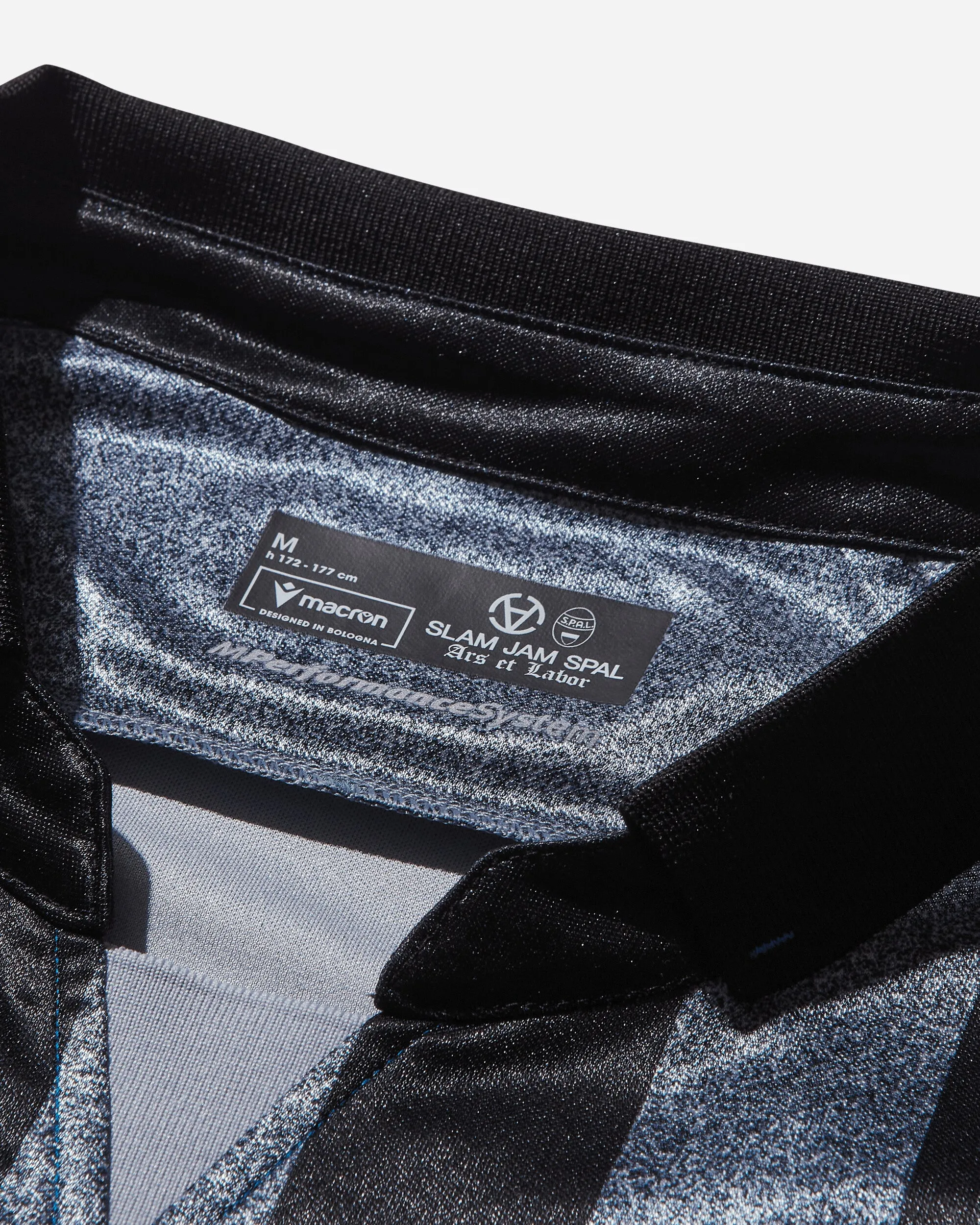 S.P.A.L. Away Jersey 2024/25 Black / Silver