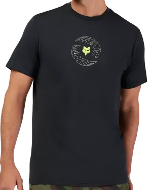 Spiral Premium T-Shirt in Black
