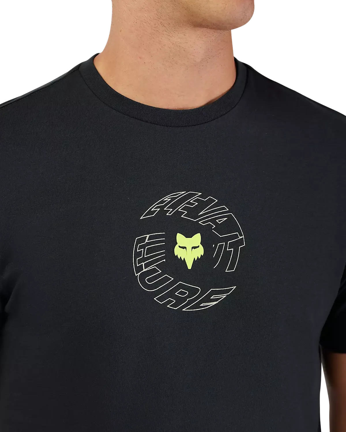 Spiral Premium T-Shirt in Black
