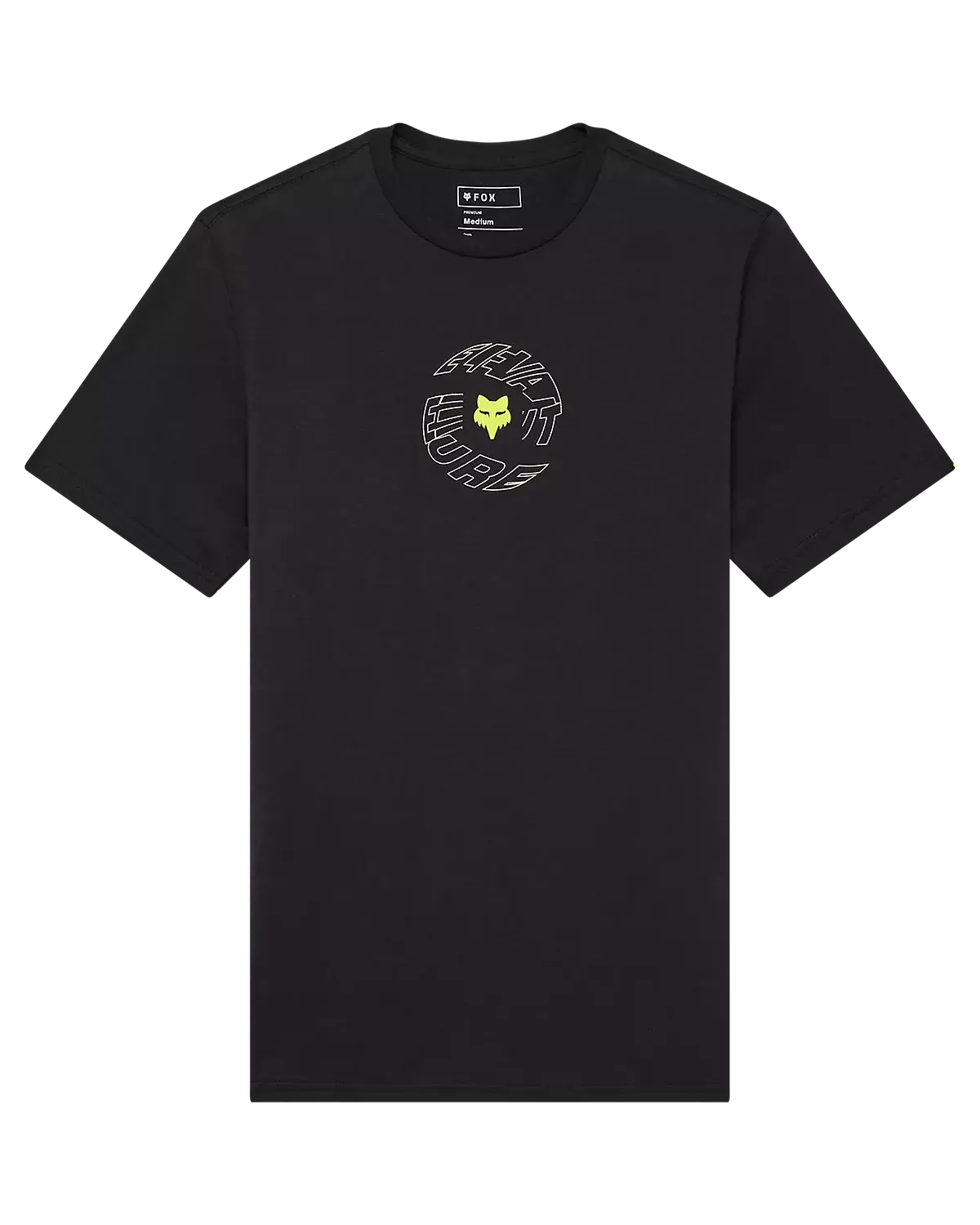 Spiral Premium T-Shirt in Black