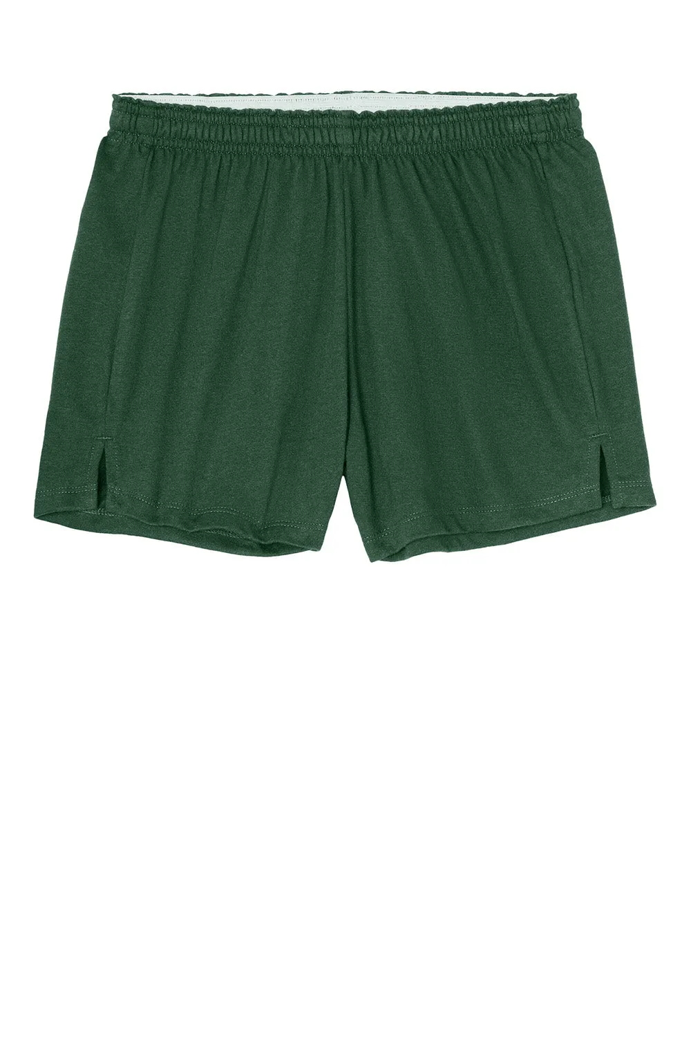 Sport-Tek Womens Jersey Knit Squad Shorts - Forest Green