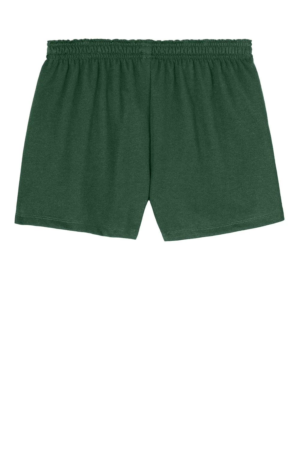 Sport-Tek Womens Jersey Knit Squad Shorts - Forest Green