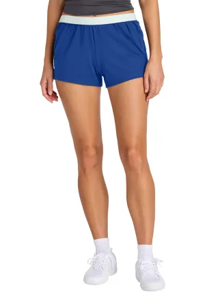 Sport-Tek Womens Jersey Knit Squad Shorts - True Royal Blue