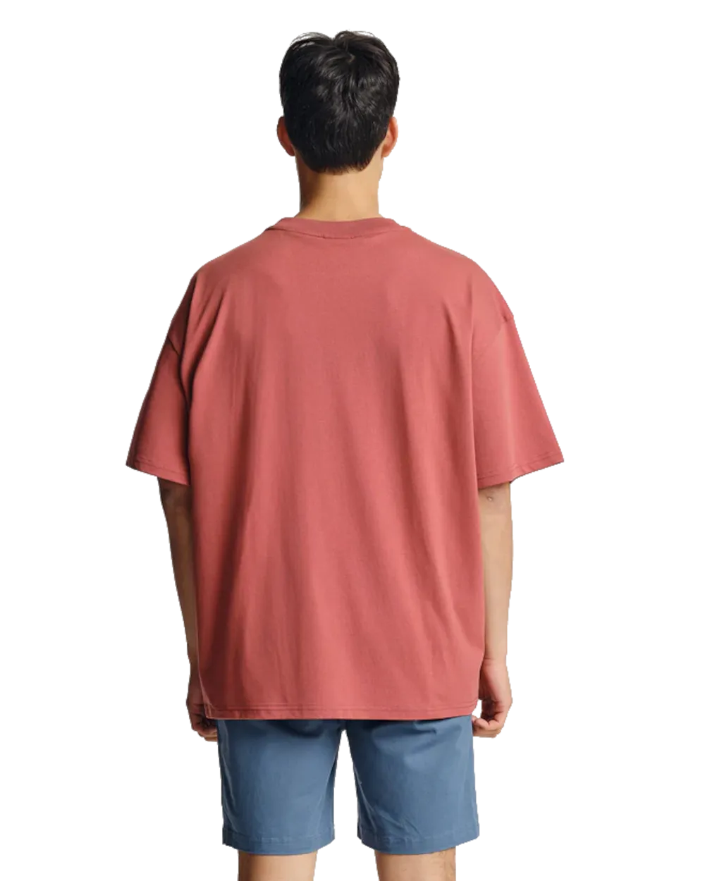 Staffa Oversized T-Shirt in Dusty Coral