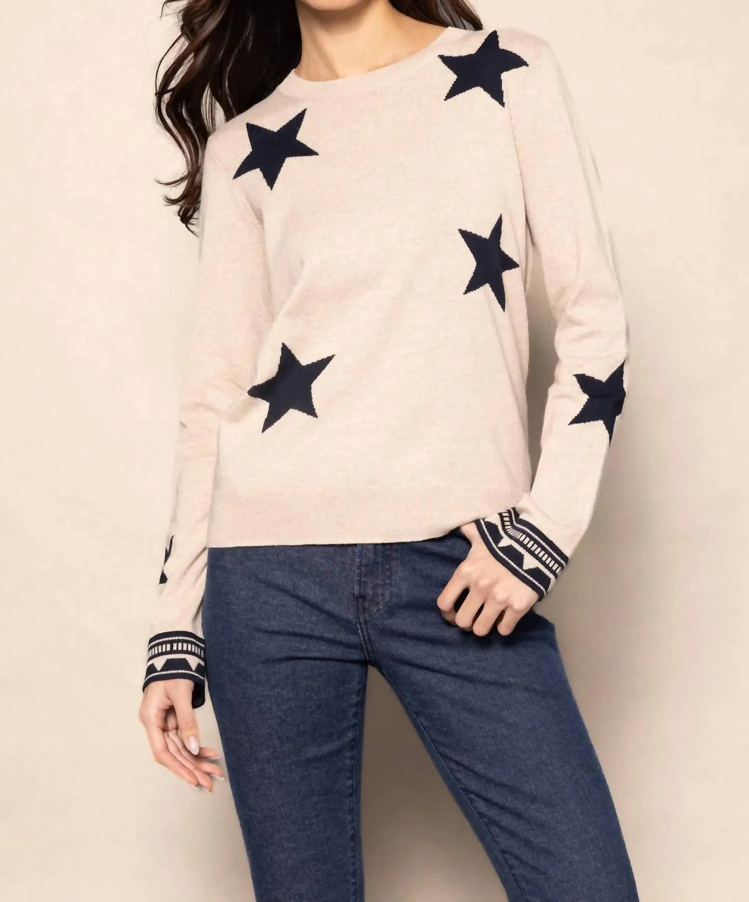 Star Sighted Sweater In Vellum