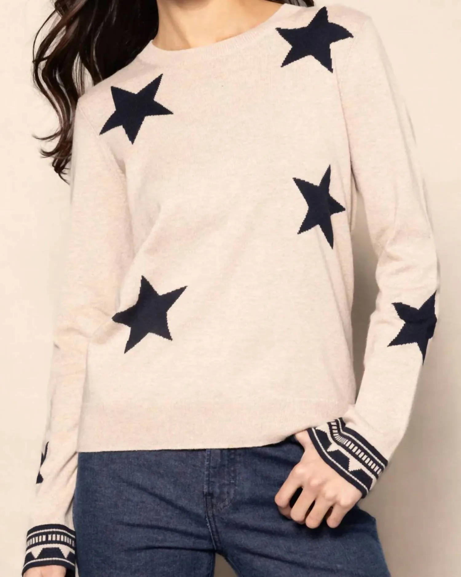 Star Sighted Sweater In Vellum