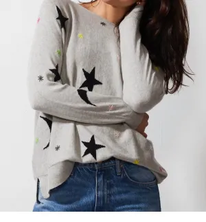 Starry Night Sweater In Marl