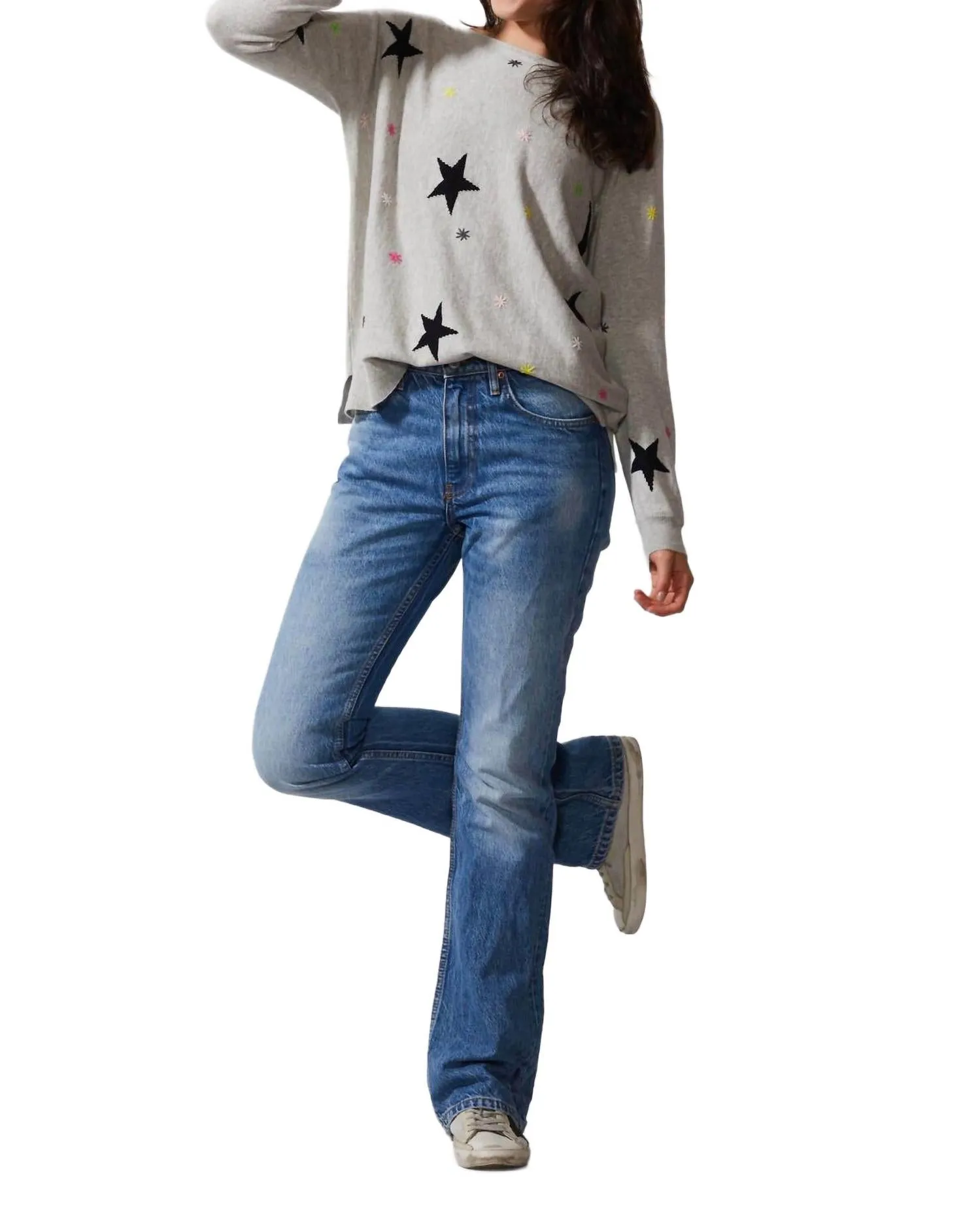 Starry Night Sweater In Marl