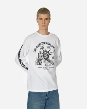 Statue Longsleeve T-Shirt White