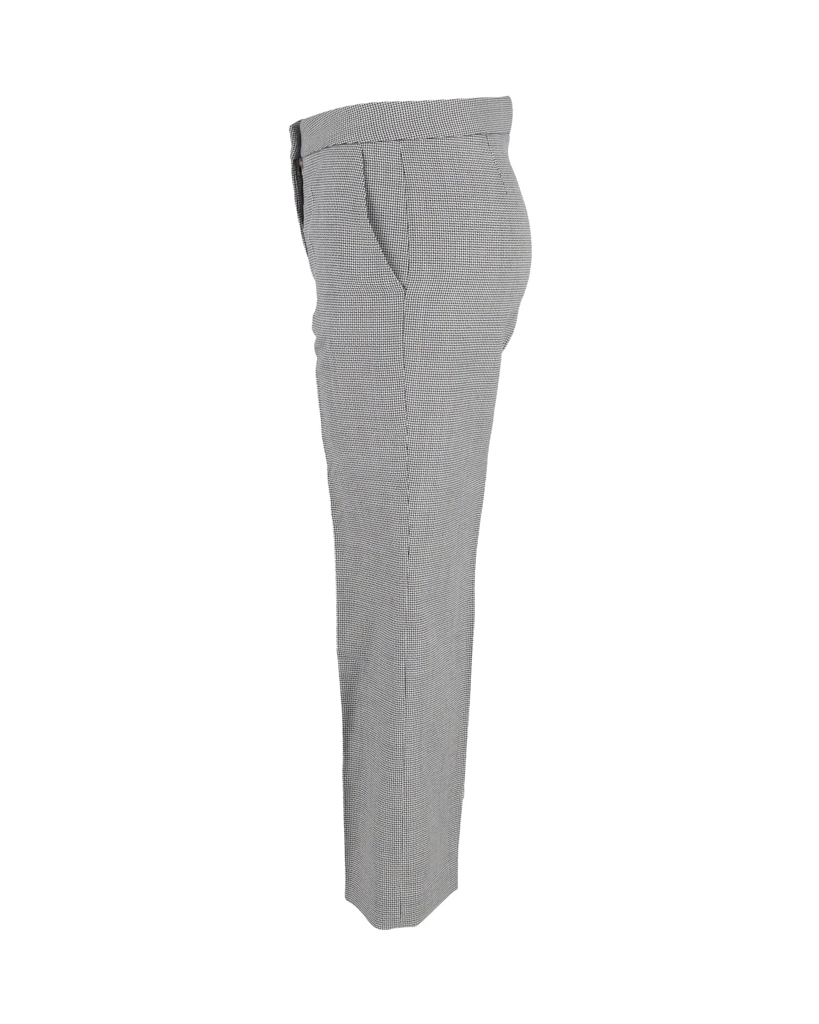 Stella McCartney Houndstooth Checked Trousers in Multicolor Wool