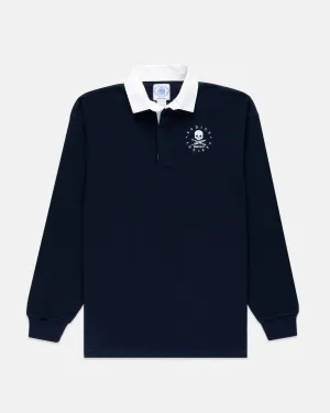 STOICS SOCIETY RUGBY SHIRT - NAVY