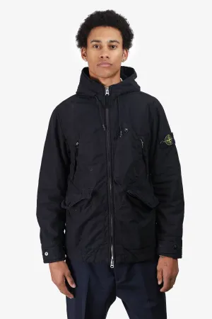 Stone Island Black Light Puffer Jacket Size M Mens
