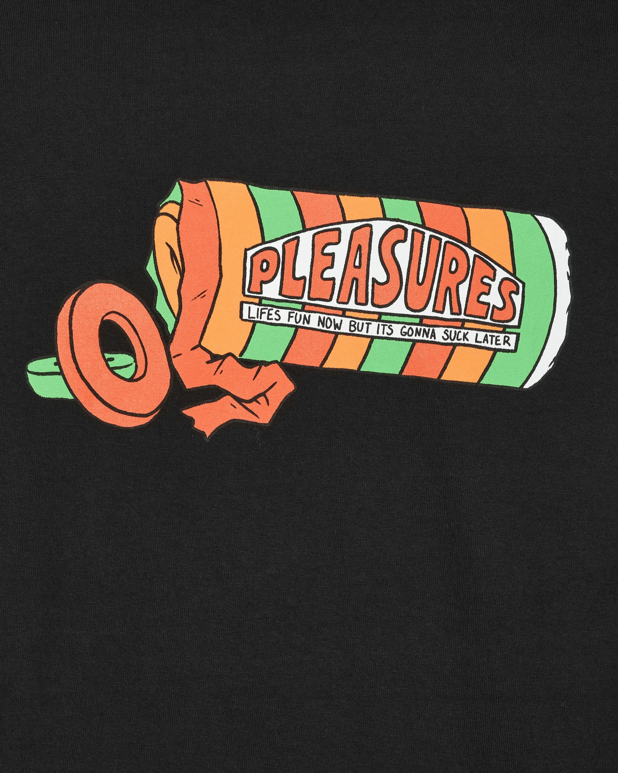 Suck Washed T-Shirt Black