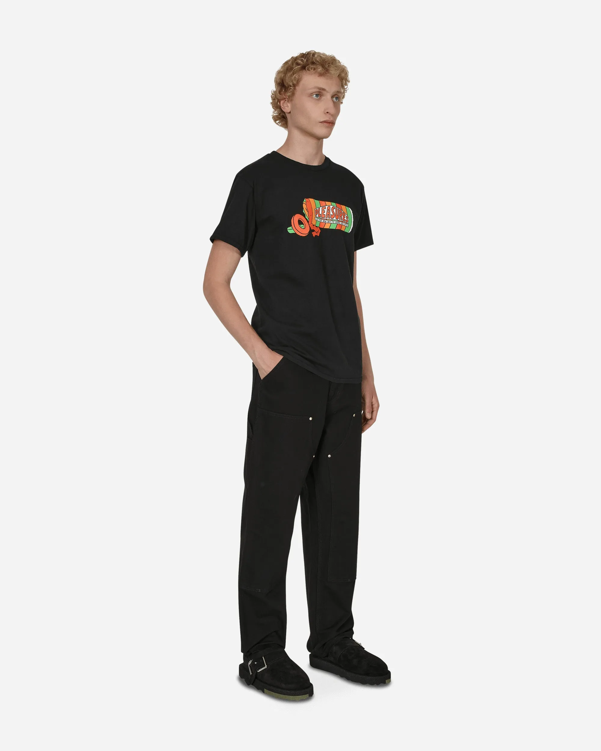Suck Washed T-Shirt Black