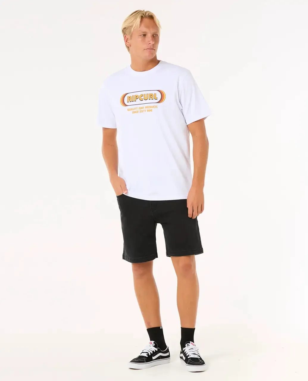 Surf Revival Yo Mumma T-Shirt in White