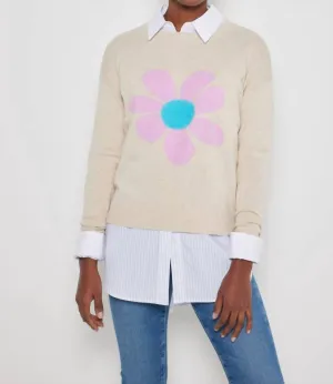 Sweet Talk Sweater In Almond