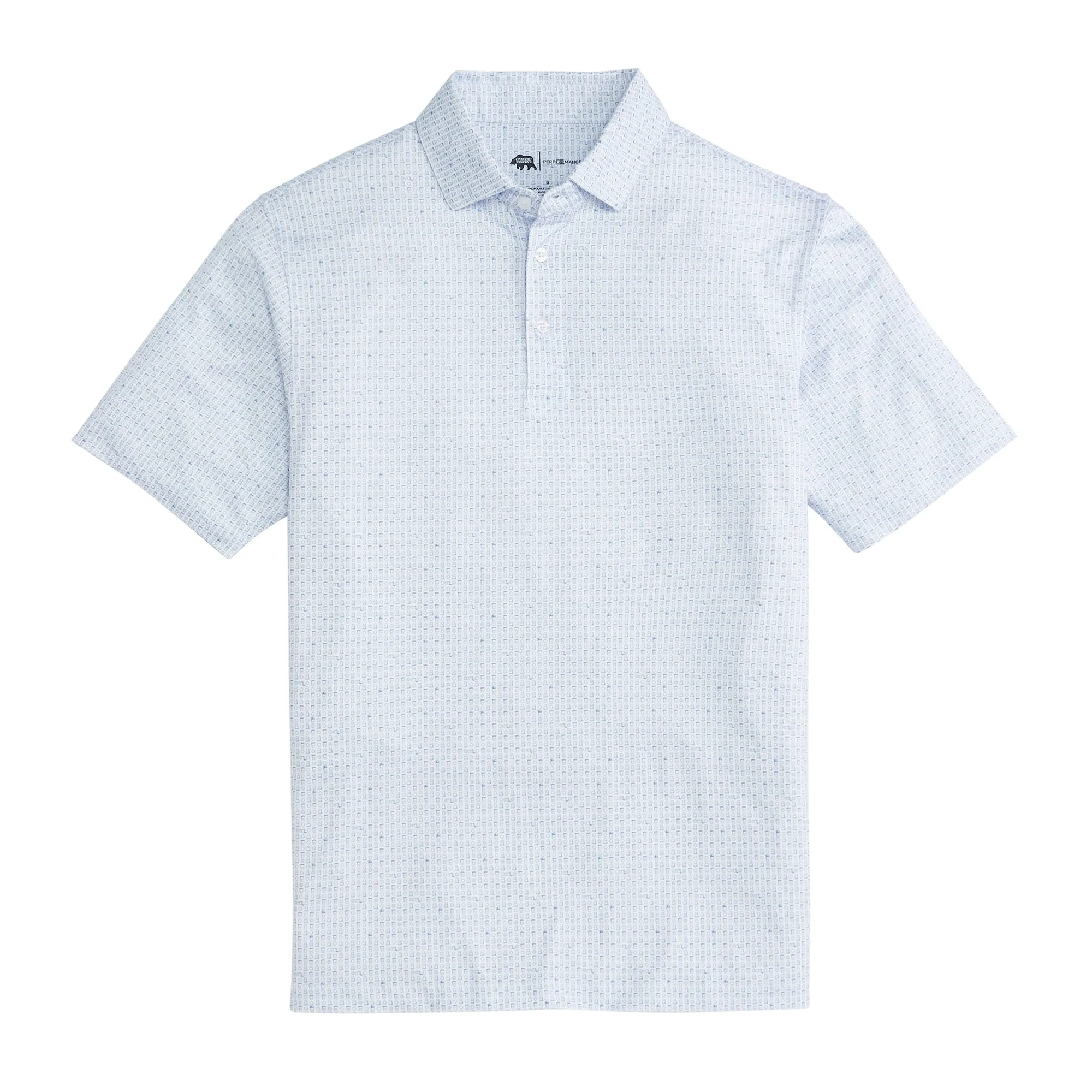Tailgate Games Printed Performance Polo - Open Air