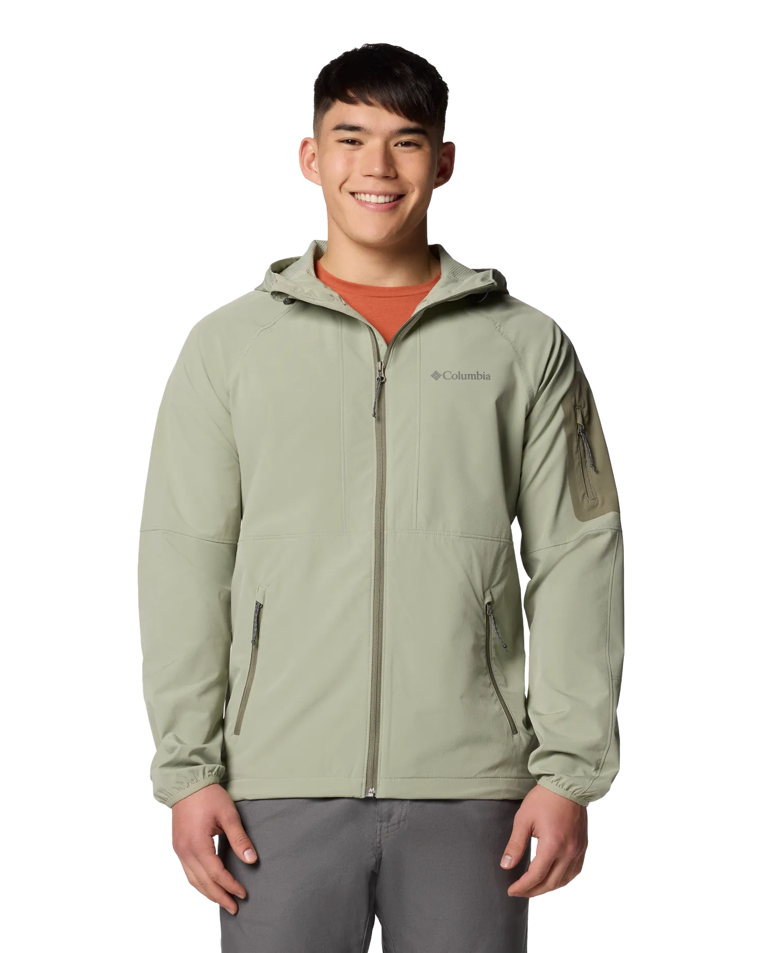 Tall Heights II Hooded Softshell Jacket in Safari