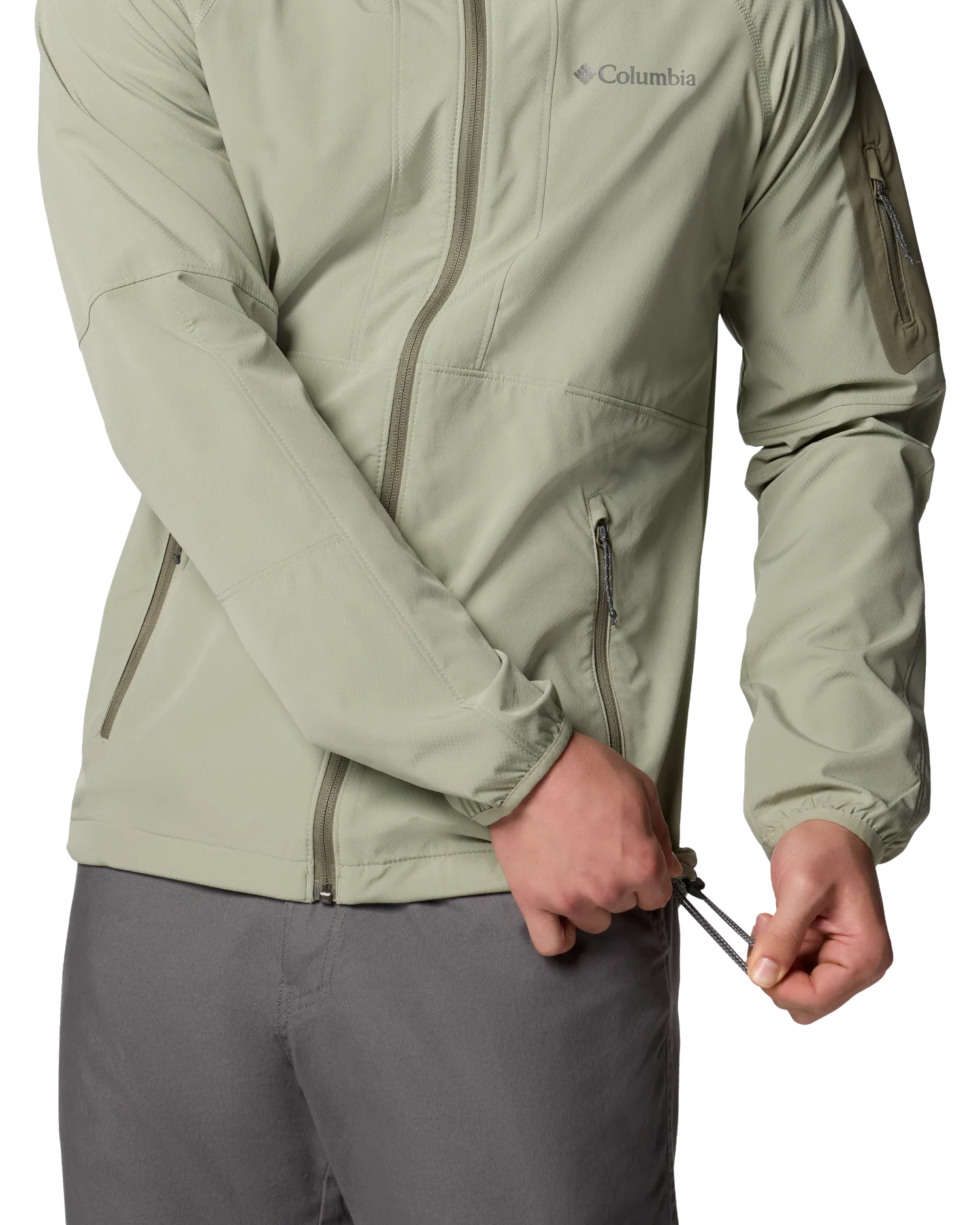 Tall Heights II Hooded Softshell Jacket in Safari