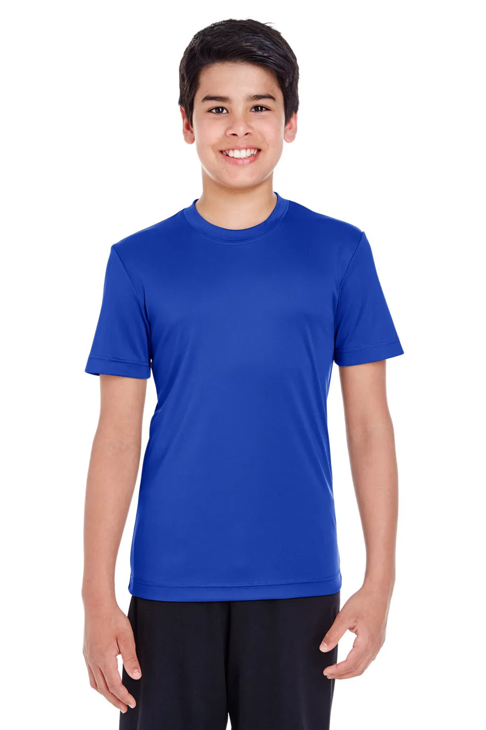 Team 365 Youth Zone Performance Moisture Wicking Short Sleeve Crewneck T-Shirt - Royal Blue