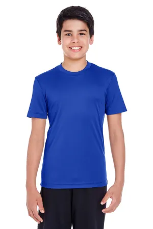 Team 365 Youth Zone Performance Moisture Wicking Short Sleeve Crewneck T-Shirt - Royal Blue