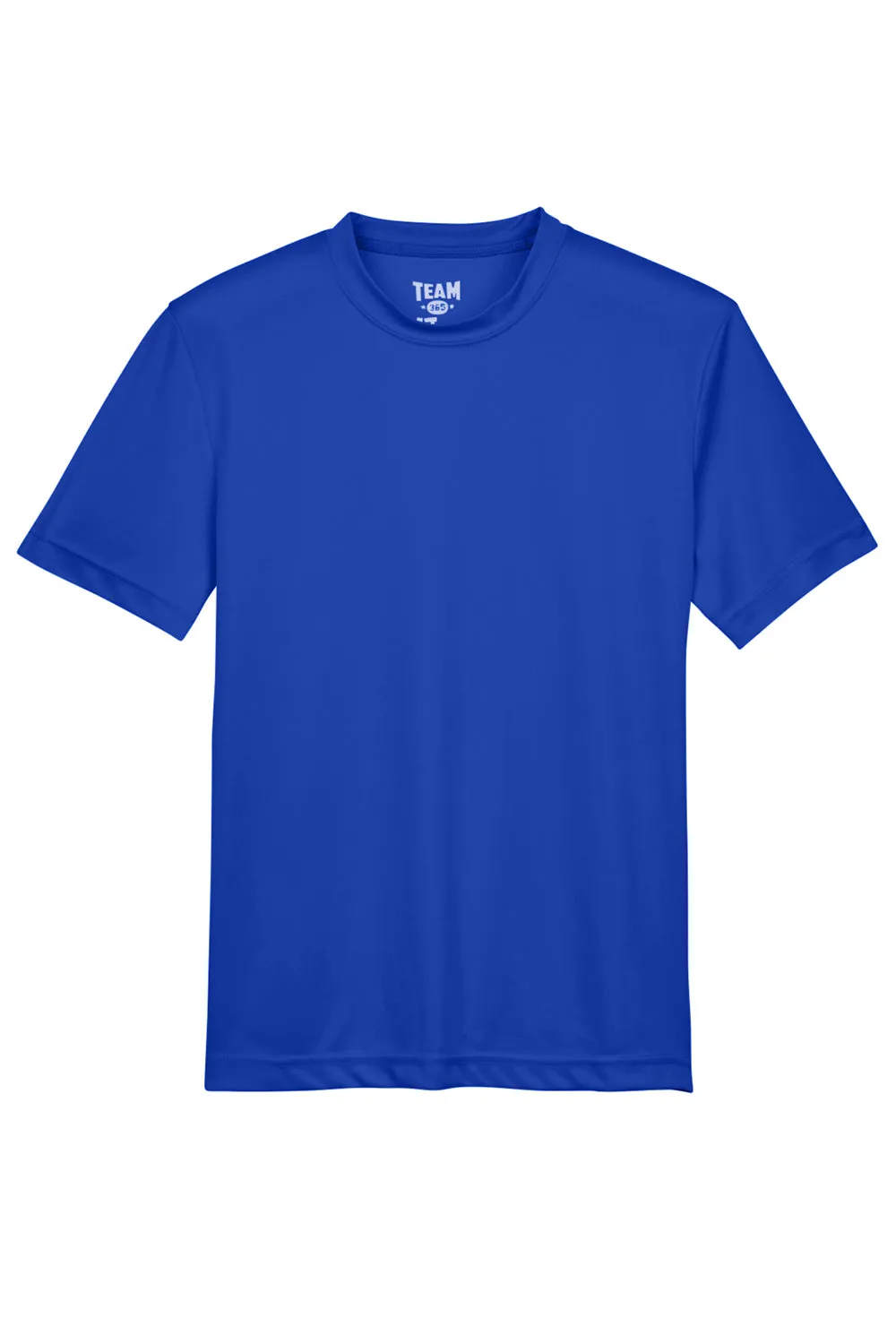 Team 365 Youth Zone Performance Moisture Wicking Short Sleeve Crewneck T-Shirt - Royal Blue