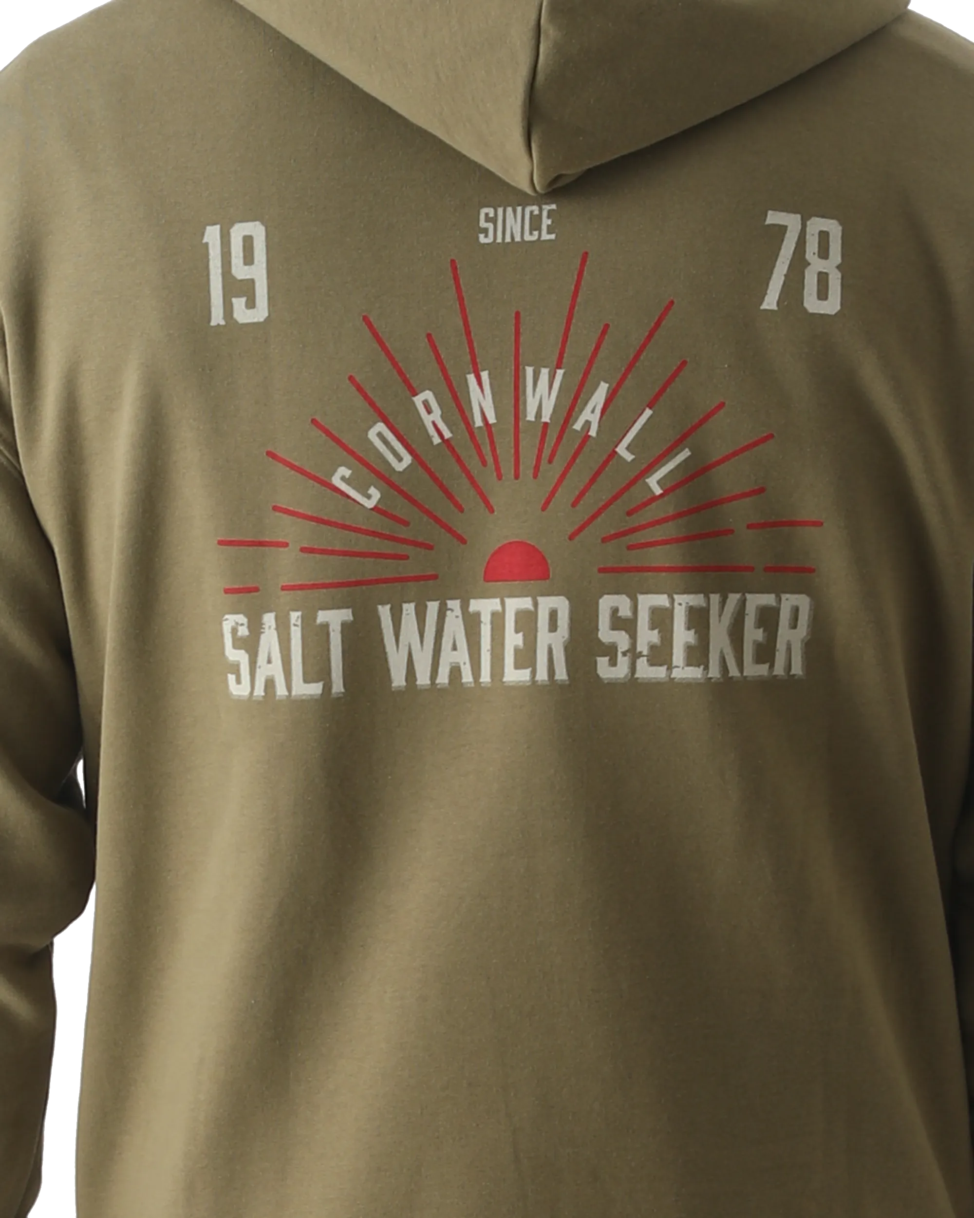 Texas Hoodie in Faded Khaki
