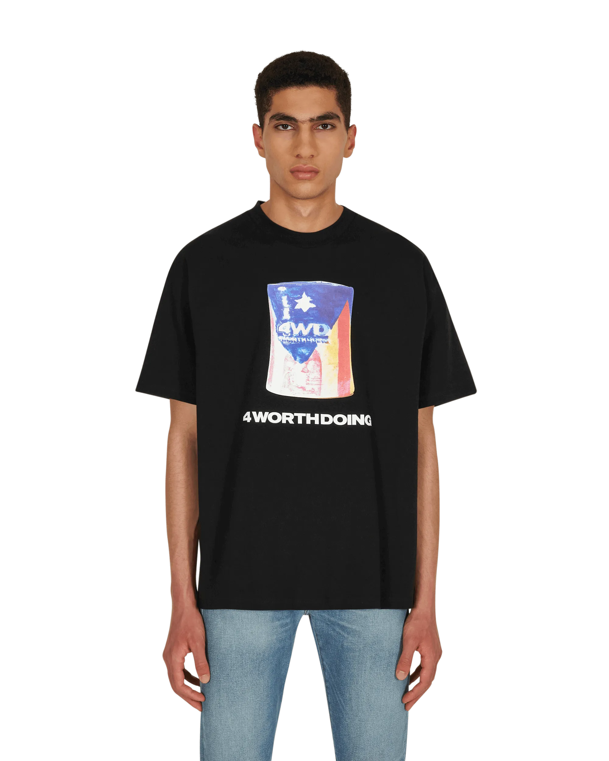 The Ceramic Flag T-Shirt Black