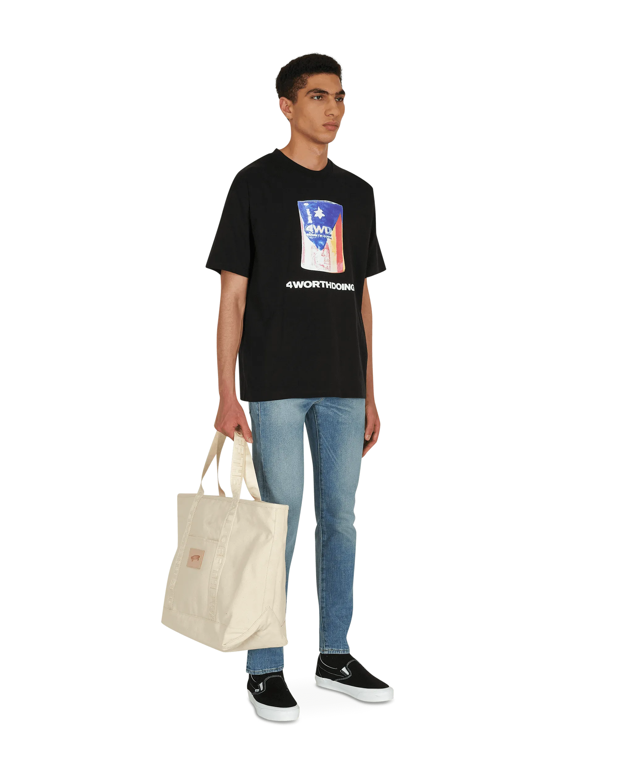The Ceramic Flag T-Shirt Black