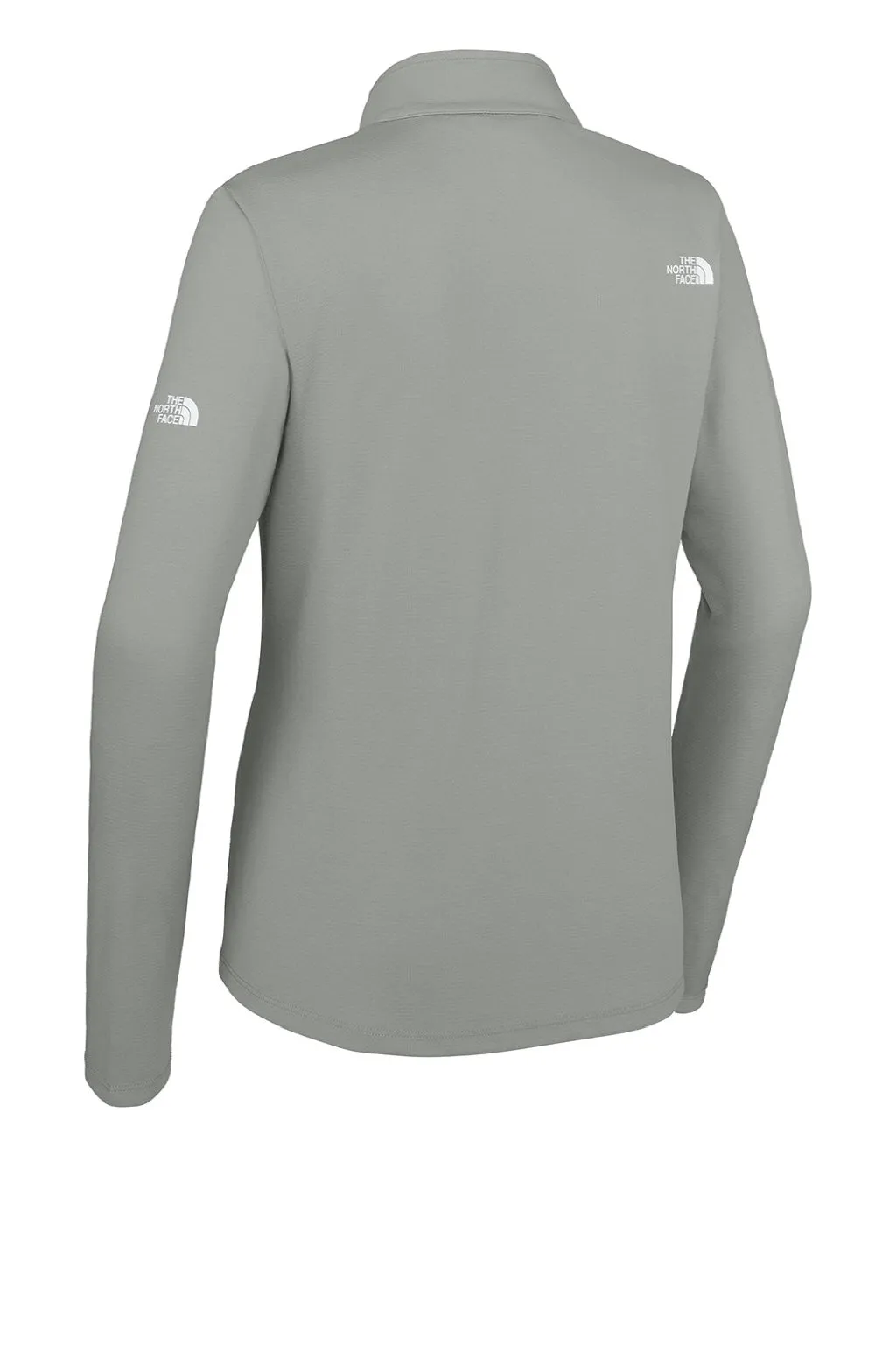 The North Face Womens Ambition Moisture Wicking 1/4 Zip Sweatshirt - Heather Meld Grey