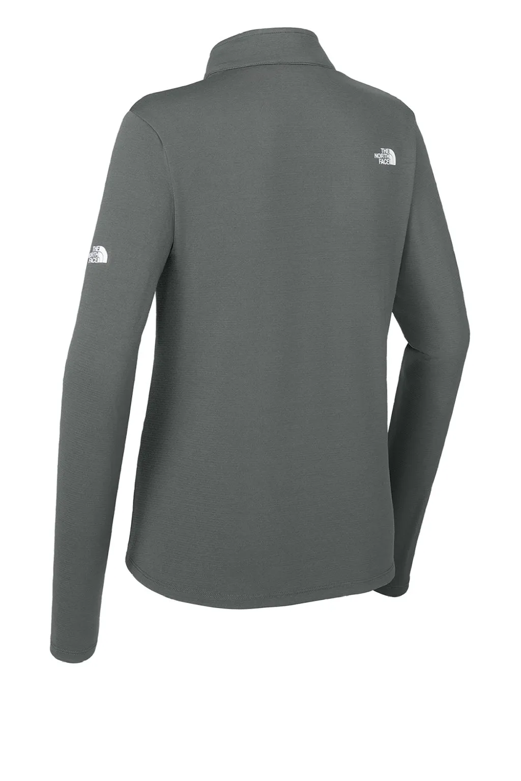 The North Face Womens Ambition Moisture Wicking 1/4 Zip Sweatshirt - Smoked Pearl Grey