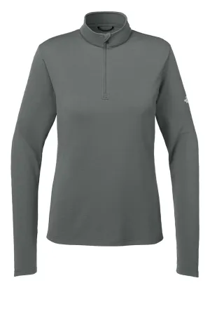 The North Face Womens Ambition Moisture Wicking 1/4 Zip Sweatshirt - Smoked Pearl Grey