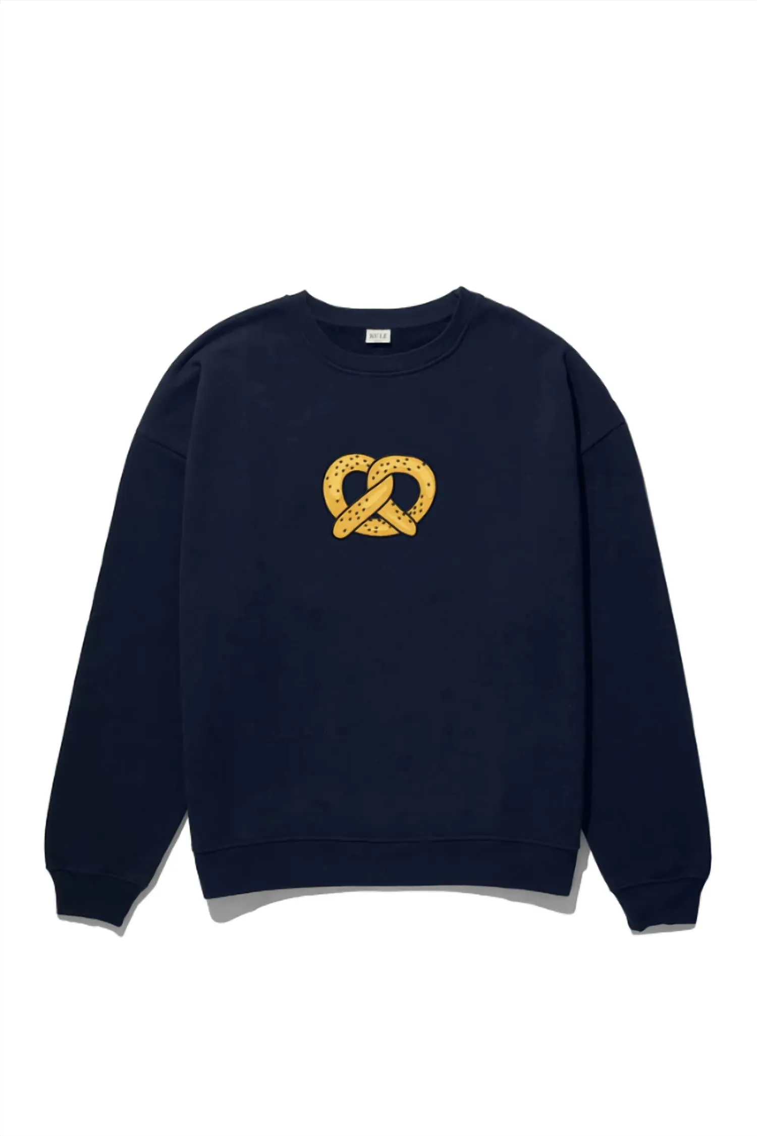 The Oversized Pretzel Sweatshirt In Navy