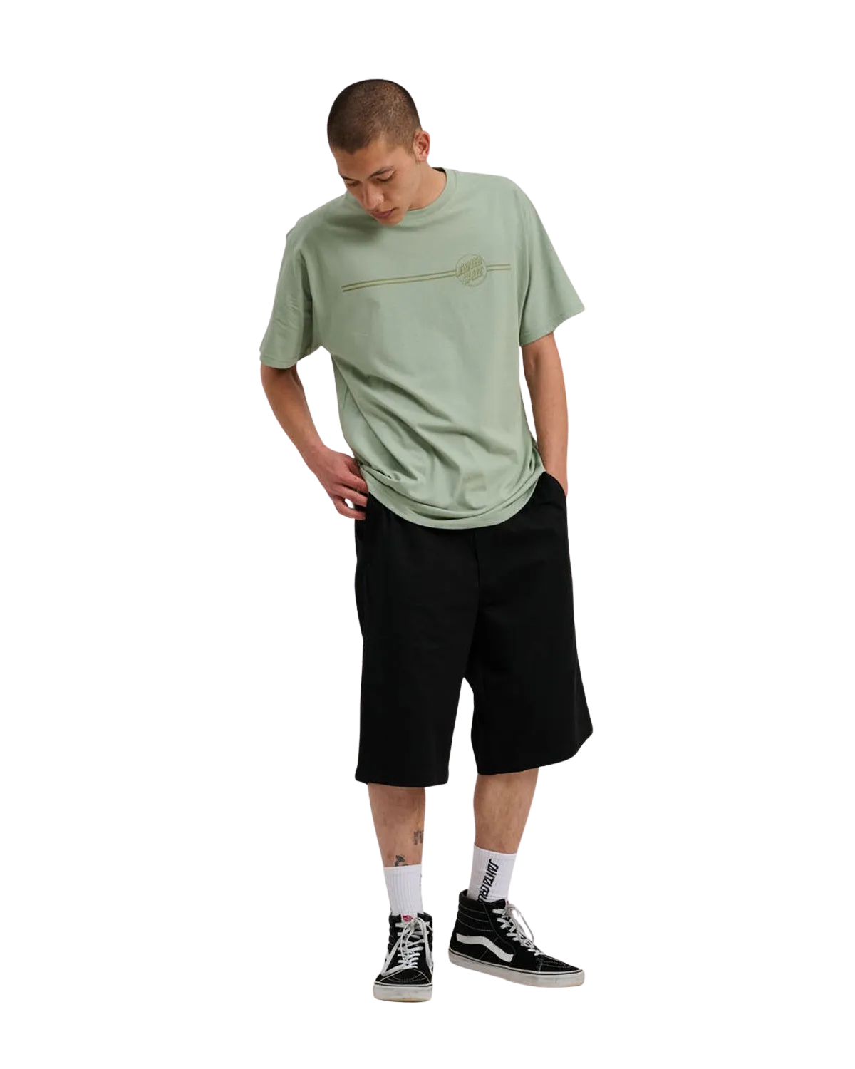 Tonal Opus Dot T-Shirt in Moon Rock