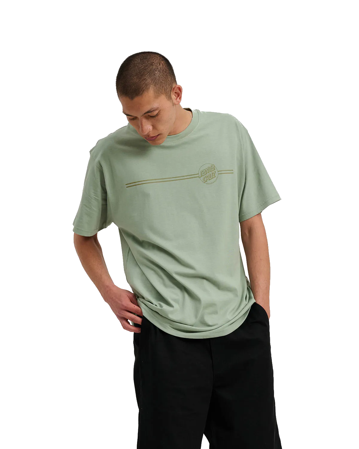 Tonal Opus Dot T-Shirt in Moon Rock