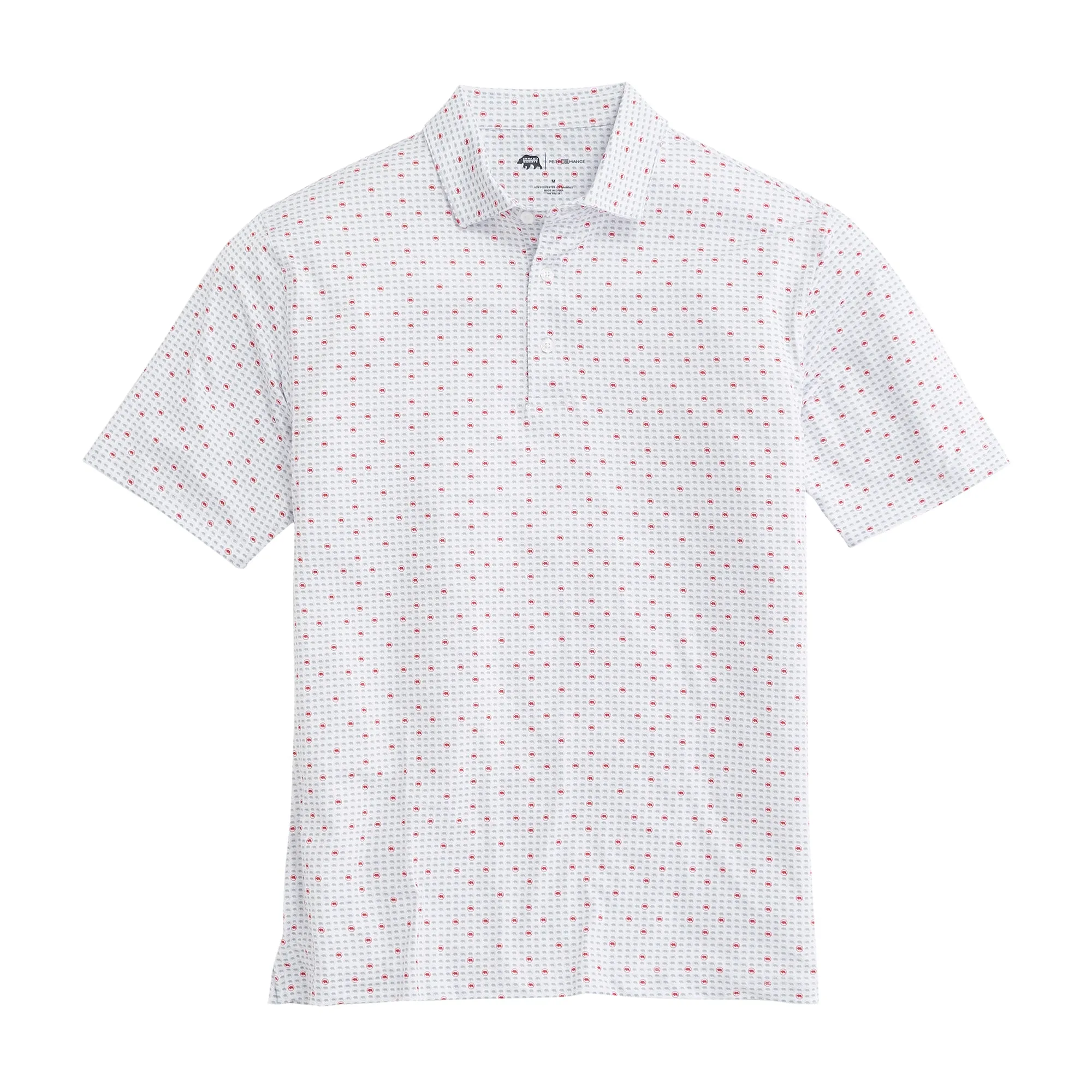 Tour Logo Printed Performance Polo