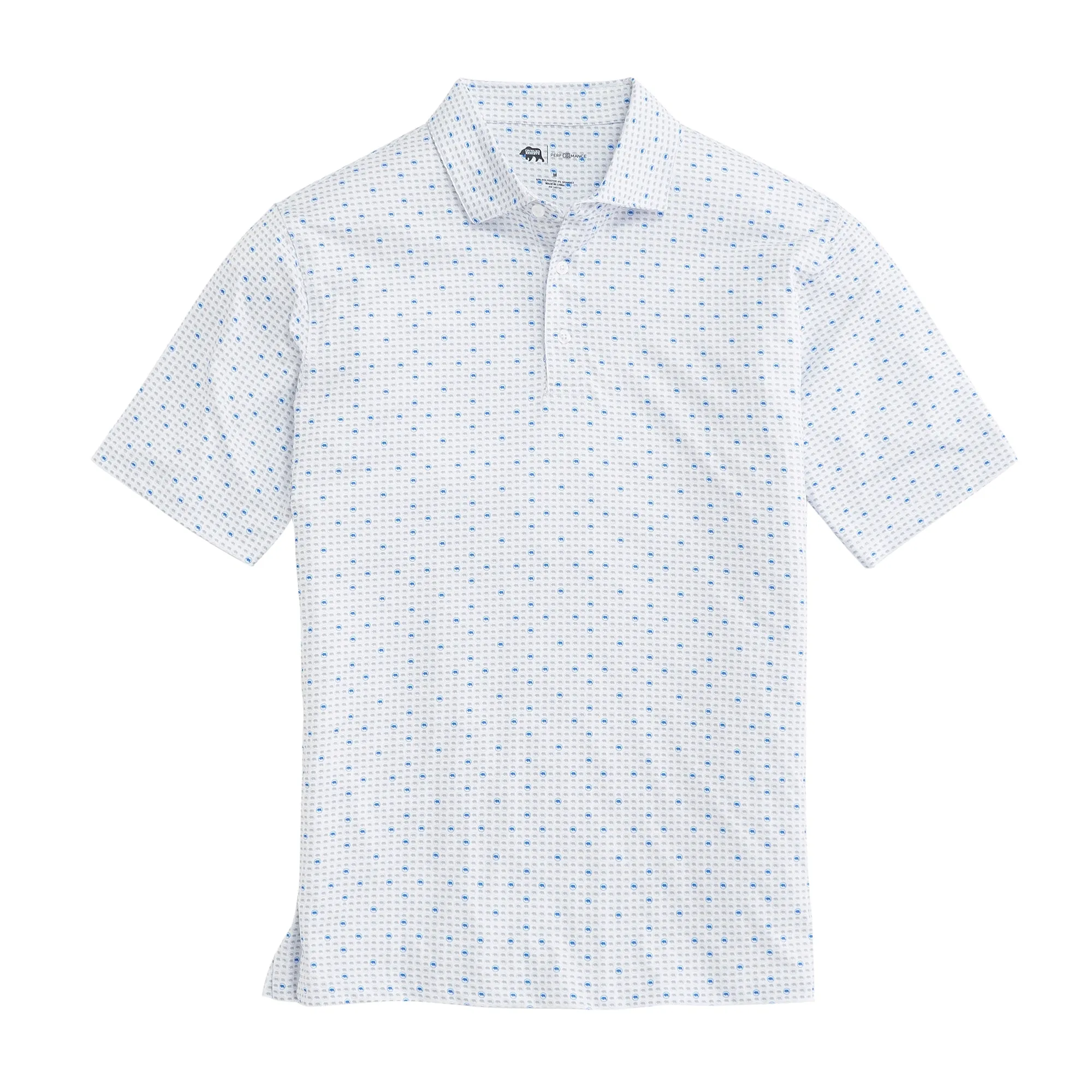 Tour Logo Printed Performance Polo