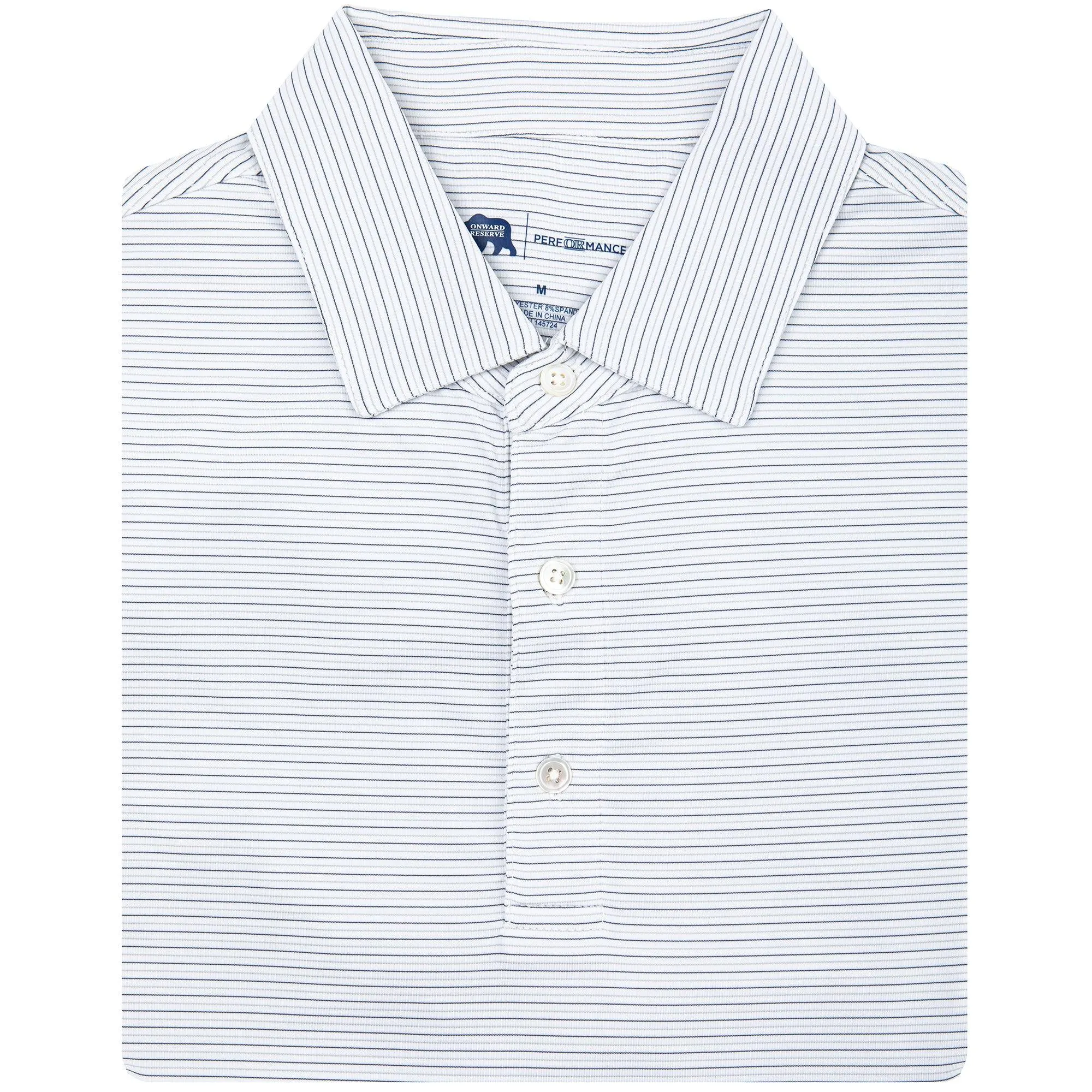 Tour Stripe Performance Polo