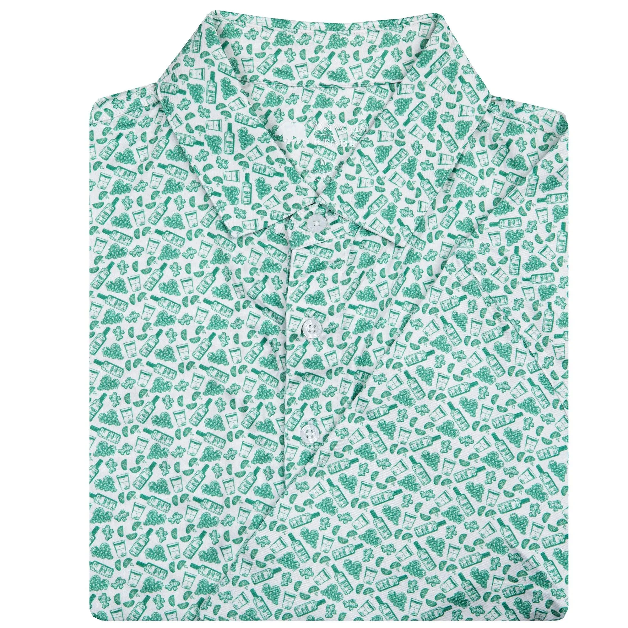 Transfusion Printed Performance Polo